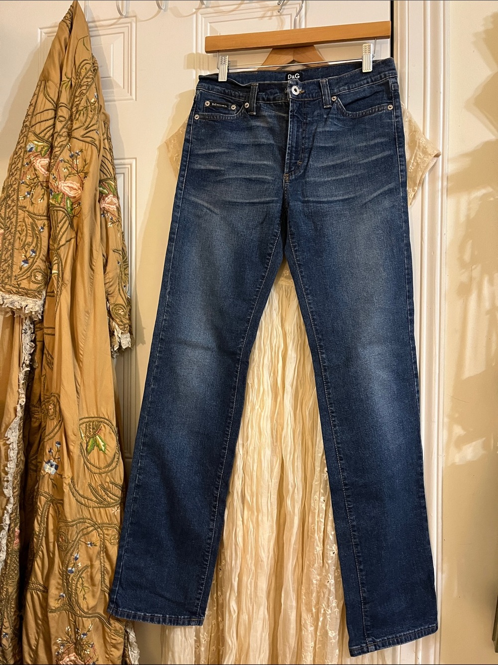 D&G Deep Blue Straight Jeans